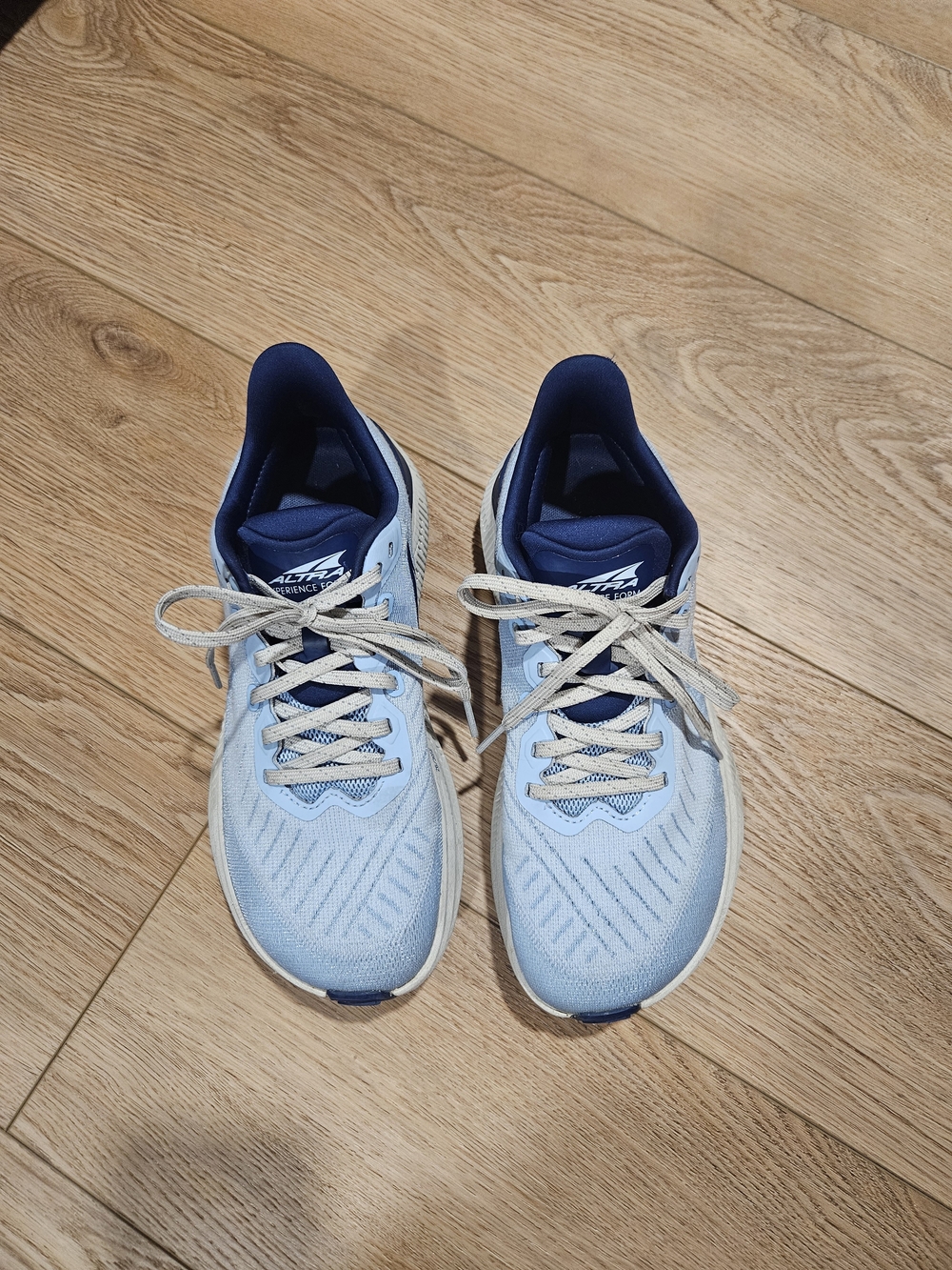 Altra Light Blue and Navy Women's Running Shoes